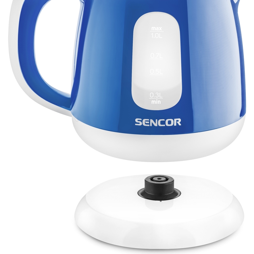 Sencor - Vedenkeitin 1 l 1100W/230V sininen