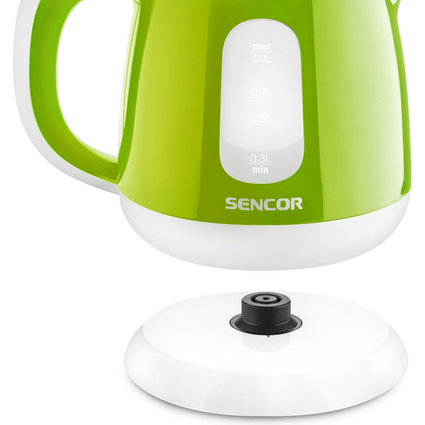 Sencor - Vedenkeitin 1 l 1100W/230V vihreä