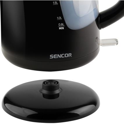 Sencor - Vedenkeitin  2,5 l 2200W/230V musta