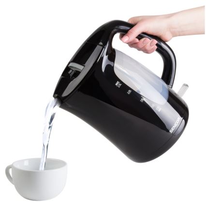 Sencor - Vedenkeitin  2,5 l 2200W/230V musta