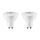 SET 2x LED polttimo PAR16 GU10/4,7W/230V 2700K - Attralux
