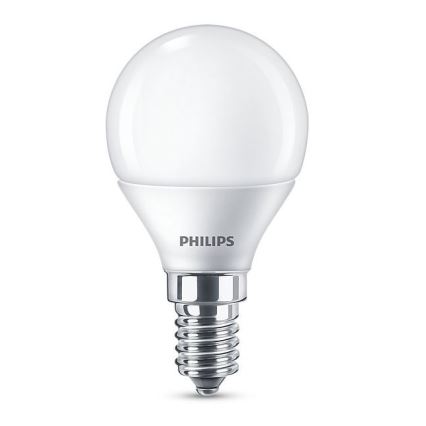 SET 4x LED Polttimo Philips P45 E14/5,5W/230V 2700K