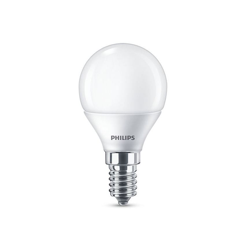 SET 4x LED Polttimo Philips P45 E14/5,5W/230V 2700K