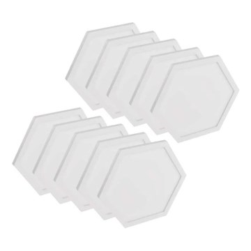 SETTI 10x RGBIC Himmennyspaneeli LED/1,9W/230V Wi-Fi Tuya