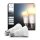Setti 2 kpl himmennettäviä Philips Hue WHITE AMBIANCE LED-lamppuja E27/8,1W/230V 1000-20000K