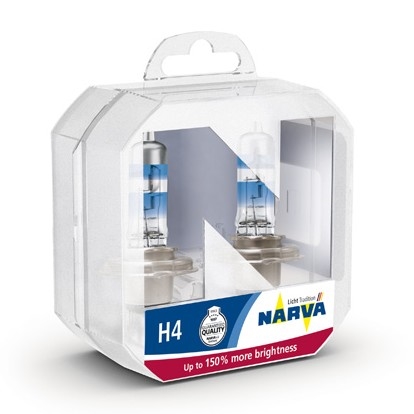 SETTI 2x Autopolttimo H4 P43t-38/60/55W/12V - Narva 48069RPNVAS2