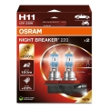 SETTI 2x Autopolttimo NIGHT BREAKER H11 PGJ19-2/55W/12V - Osram