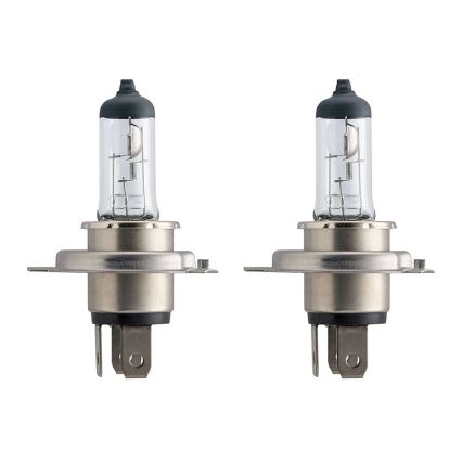 SETTI 2x Autopolttimo Philips VISION 12342PRC2 H4 P43t-38/60W/55W/12V