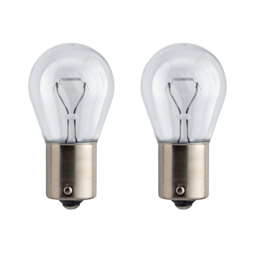SETTI 2x Autopolttimo Philips VISION 12498B2 P21W BA15s/21W/12V