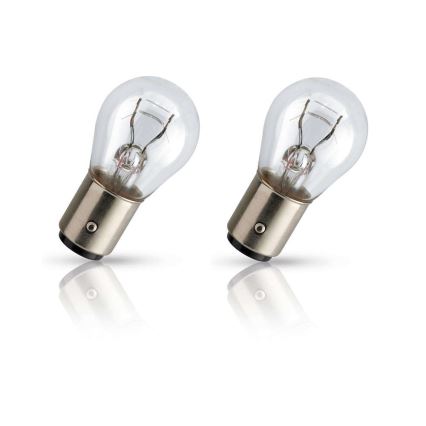 SETTI 2x Autopolttimo Philips VISION 12499CP BAY15d/5W/12V