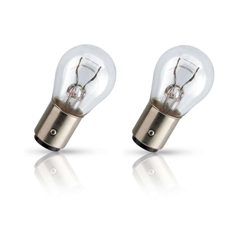 SETTI 2x Autopolttimo Philips VISION 12499CP BAY15d/5W/12V