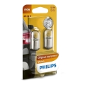SETTI 2x Autopolttimo Philips VISION 12814B2 BA15s/10W/12V