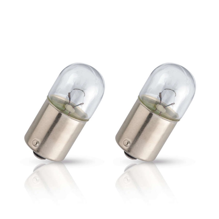 SETTI 2x Autopolttimo Philips VISION 12814B2 BA15s/10W/12V