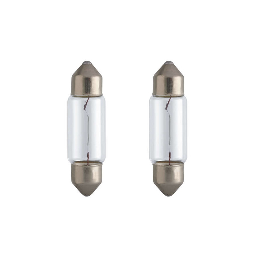 SETTI 2x Autopolttimo Philips VISION 12844B2 C5W SW8,5/5W/12V