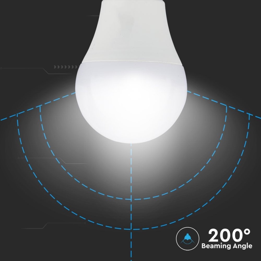 SETTI 2x Himmennettävä LED-polttimo A60 E27/9W/230V 4000K