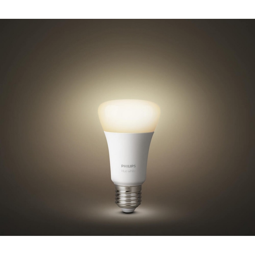 SETTI 2x Himmennettävä LED-polttimo Philips Hue VALKOINEN E27/9W/230V 2700K