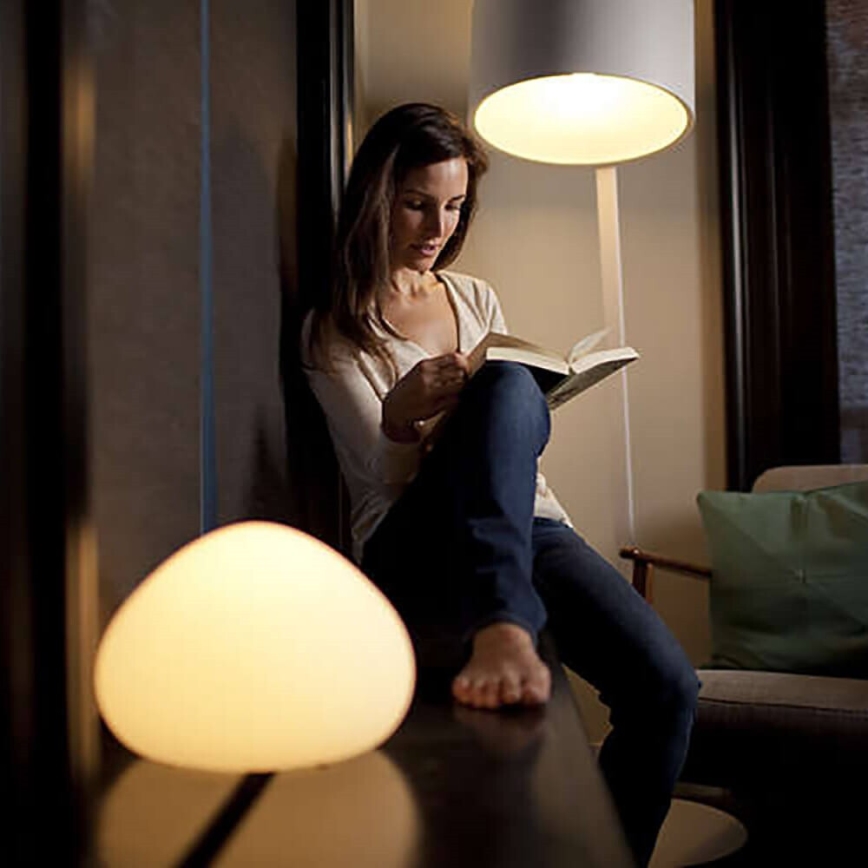 SETTI 2x Himmennettävä LED-polttimo Philips Hue VALKOINEN E27/9W/230V 2700K