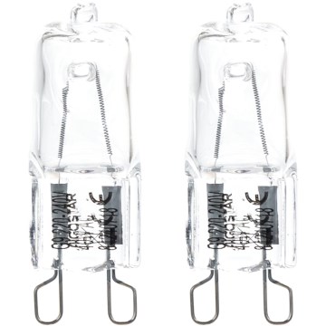 SETTI 2x Kestävä polttimo G9/40W/230V 2700K - Aigostar