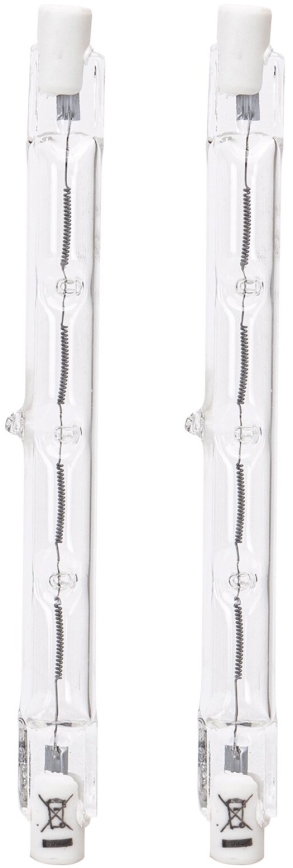 SETTI 2x Kestävä polttimo J118 R7s/160W/230V 2900K - Aigostar