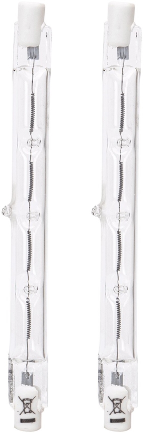 SETTI 2x Kestävä polttimo J118 R7s/400W/230V 2900K - Aigostar