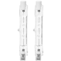 SETTI 2x Kestävä polttimo J78 R7s/120W/230V 2900K - Aigostar