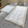 SETTI 2x Kylpyhuonematto STONE 60/100 cm valkoinen