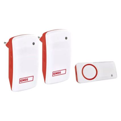 SETTI 2x Langaton ovikello 230V IP44