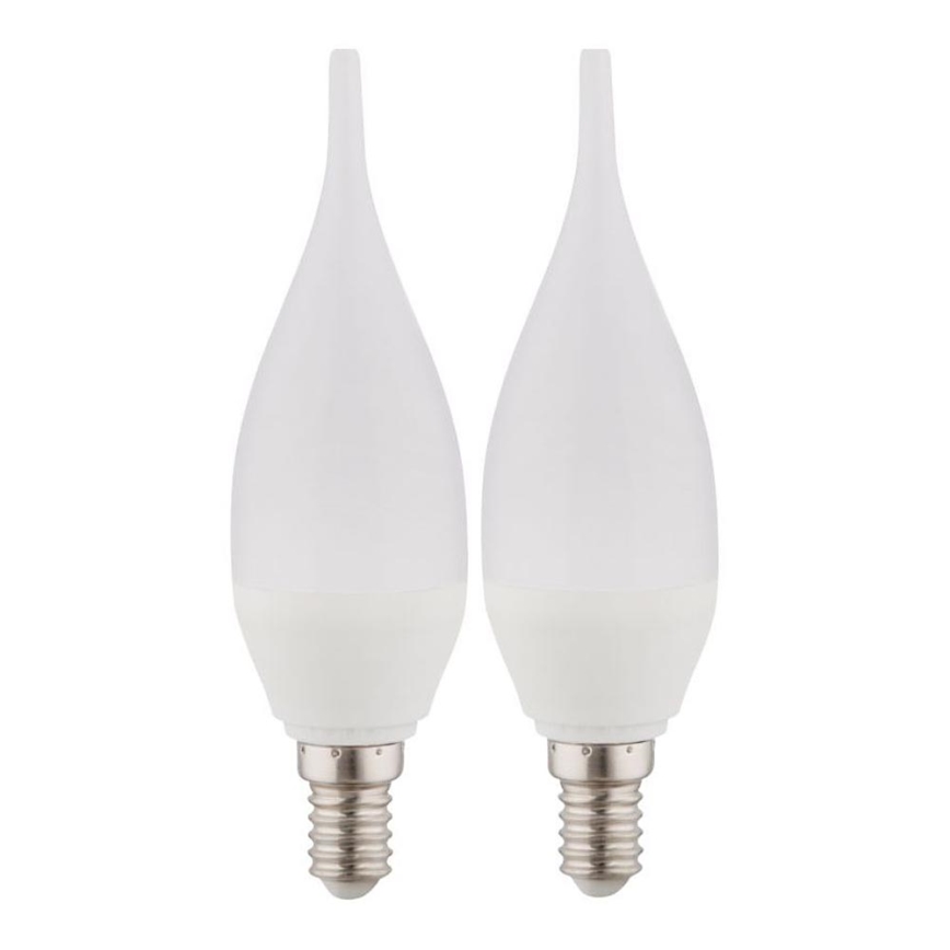 SETTI 2x LED-polttimo E14/3W/230V 3000K - Globo