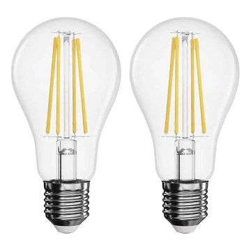 SETTI 2x LED-polttimo FILAMENT A60 E27/5,9W/230V 2700K