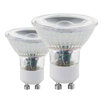 SETTI 2x LED-polttimo GU10/3,4W 3000K - Eglo 11475