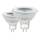 SETTI 2x LED-polttimo GU5,3/MR16/3W 3000K - Eglo 11512