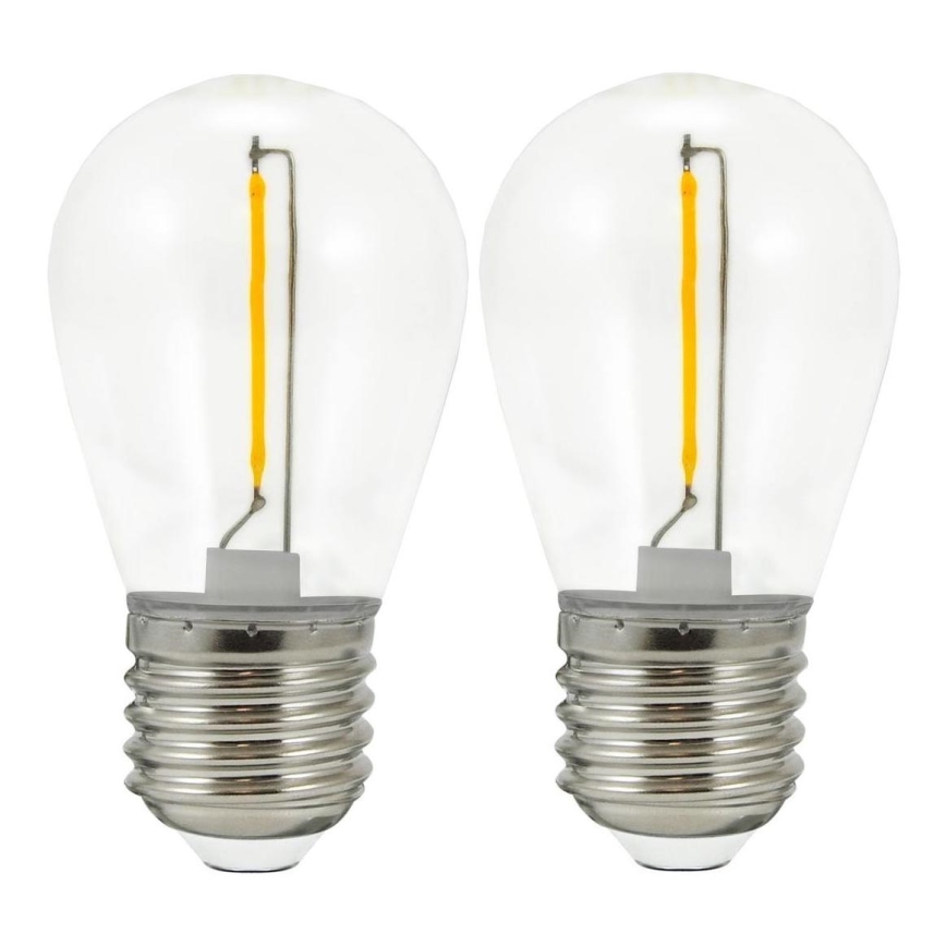 SETTI 2x LED Polttimo PARTY E27/0,3W/36V