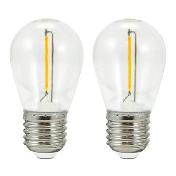 SETTI 2x LED-polttimo PARTY E27/0,5W/36V