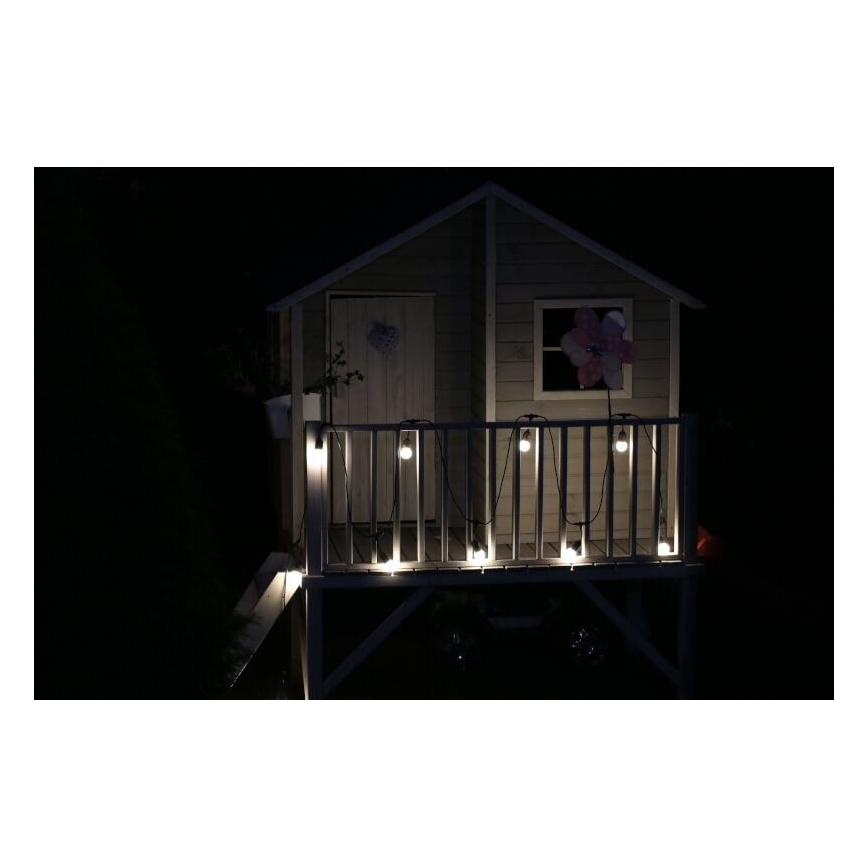 SETTI 2x LED-polttimo PARTY E27/0,5W/36V valkoinen