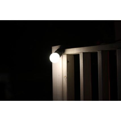 SETTI 2x LED-polttimo PARTY E27/0,5W/36V valkoinen