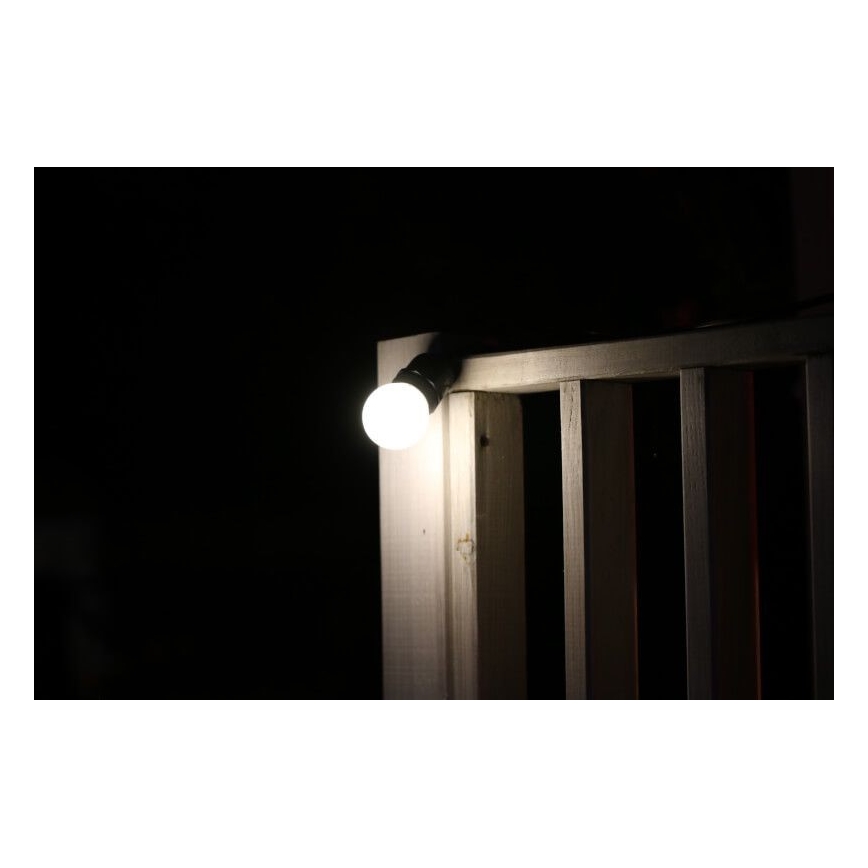 SETTI 2x LED-polttimo PARTY E27/0,5W/36V valkoinen