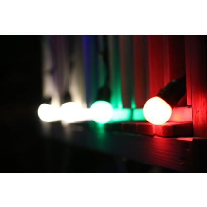 SETTI 2x LED-polttimo PARTY E27/0,5W/36V vihreä