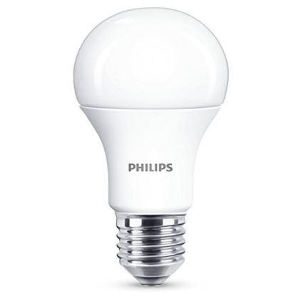 SETTI 2x LED-polttimo Philips A60 E27/11W/230V 2700K