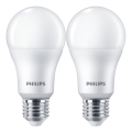 SETTI 2x LED-polttimo Philips A67 E27/13W/230V 4000K