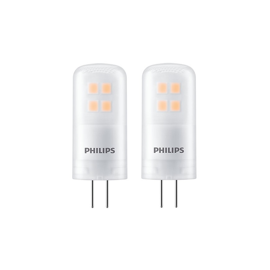 SETTI 2x LED-polttimo Philips G4/2,7W/12V 2700K