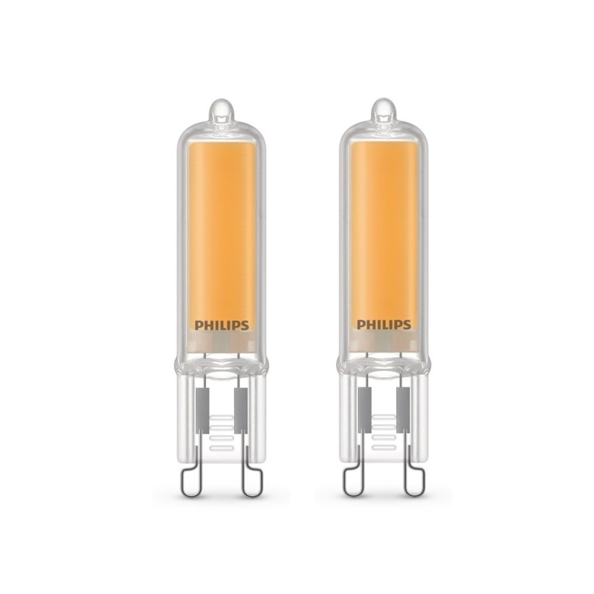 SETTI 2x LED-polttimo Philips G9/3,5W/230V 2700K