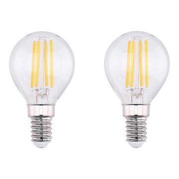 SETTI 2x LED-polttimo VINTAGE E14/4W/230V 2700K - Globo 10589-2K