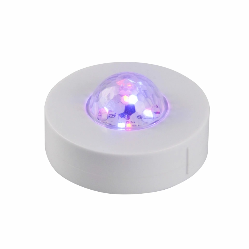 SETTI 2x LED RGB Himmennettävä koristeellinen valo FESTA 3xAAA/4,5V + kauko-ohjaus