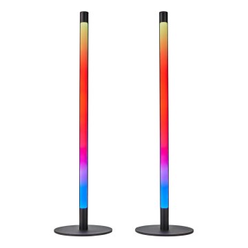 SETTI 2x LED RGBIC Himmennettävä pöytävalaisin SmartLife LED/36W/230V 55 cm 2700-6500K Wi-Fi Tuya + kauko-ohjaus