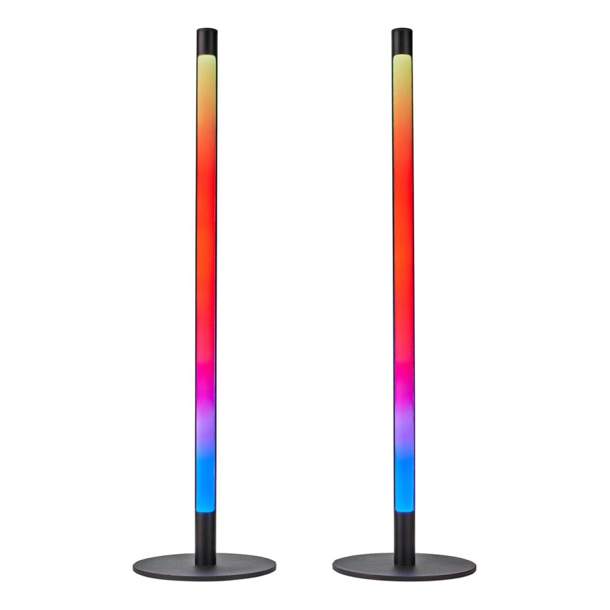 SETTI 2x LED RGBIC Himmennettävä pöytävalaisin SmartLife LED/36W/230V 55 cm 2700-6500K Wi-Fi Tuya + kauko-ohjaus