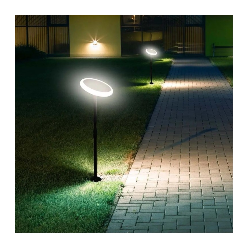 SETTI 2x LED Säädettävä aurinkokennolamppu GARDEN LED/3W/5V 42-80 cm 4000K IP65