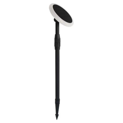 SETTI 2x LED Säädettävä aurinkokennolamppu GARDEN LED/3W/5V 42-80 cm 4000K IP65
