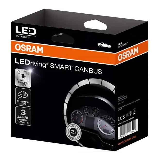 SETTI 2x LEDriving SMART CANBUS - Osram