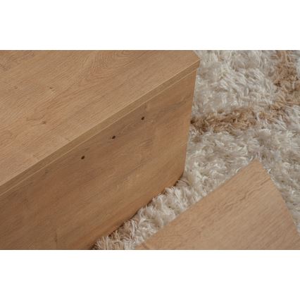 SETTI 2x Sohvapöytä ORION tammi