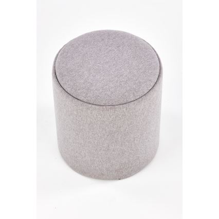 SETTI 2x Tabouret AVIKO halkaisija 38/45 cm harmaa/beige